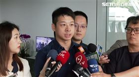 ▲木可遭搜索，民眾黨副秘書長許甫受訪。