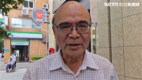 房地產教父曾文龍遭指控偷拍，現身派出所提告女網友妨害名譽。（圖／翻攝畫面）