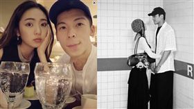 簡婕、許光漢。（圖／翻攝自簡婕IG）