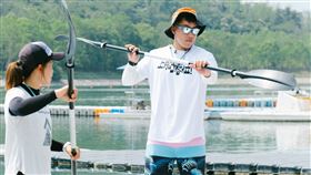 郭泓志為了節目進行秘密特訓。（圖／三立提供）