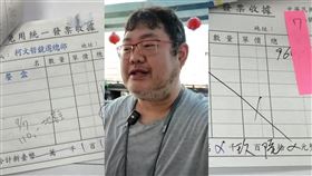 四叉貓、96萬餐費2收據