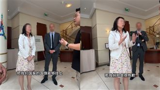 陸網紅再踢館長榮桂冠　主管霸氣回應了