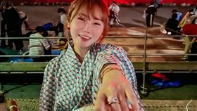 YTR譚杏藍被求婚成功。（圖／翻攝自譚杏藍IG）