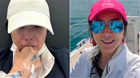 乳癌復發又擴散…前「香港小姐」吳文忻曝真實心聲：好像在家裡等死（組合圖／翻攝自IG＠nat_ng_nat）