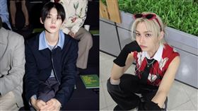 TXT成員然竣、Stray Kids成員Felix。（圖／翻攝自IG）