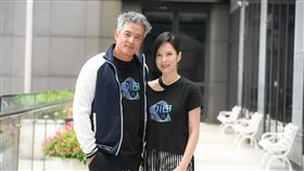 演員天心、李銘順在三立都會台推出人性科幻影集《Q18量子預言》飾演一對夫妻。（圖／三立）