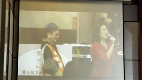 張小燕（左）今出席肝基會活動，陳裴娟介紹到她時看得出笑容滿面。（圖／記者簡浩正攝影）
