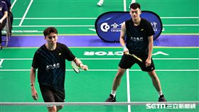 ▲王齊麟和新搭檔邱相榤首度在牧德盃合拍。（圖／記者劉彥池攝影）