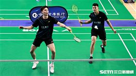 ▲王齊麟和新搭檔邱相榤首度在牧德盃合拍。（圖／記者劉彥池攝影）