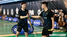 ▲王齊麟和新搭檔邱相榤首度在牧德盃合拍。（圖／記者劉彥池攝影）