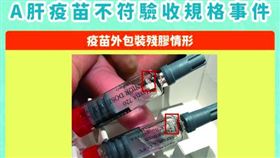 ▲A肝疫苗先前有17萬劑不符驗收規格。（圖／疾管署提供）