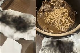 嚇！$756拉麵咬到發臭鼠屍　送驗結果曝（圖／微博）