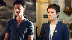 瘋傳吳慷仁（左）合體孫儷（右）接演陸劇。（圖／翻攝自微博）