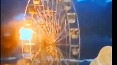 義大利，摩天輪，失火。（圖／翻攝自x平台@Vega12991453）