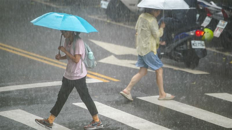 16縣市大雨特報　一路下到晚上