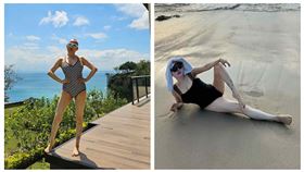 藍心湄赴峇里島（圖／翻攝自臉書）