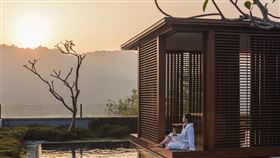 涵碧樓秋季養生之旅，提供賓客天人合一的空間，以涵碧樓獨有六感沉浸式體驗在日月潭靜謐的水色環繞中，展開專屬的養生之旅。（圖／飯店旅宿業者提供）