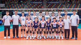 台灣女排獲得亞洲女子東區錦標賽第五名。(圖／VBAHK提供)