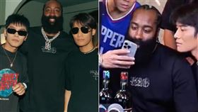 哈登不打球了？到中國「開直播賣酒」12秒售出4萬瓶　狂賺3千萬
(組合圖／翻攝自微博,搜狐網)