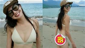 富邦悍將,啦啦隊,Fubon Angels,慈妹,彭翊慈,比基尼,泳裝,丁字褲,美尻