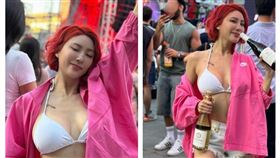 妖嬌在巴黎奧運表演被批像牛肉場。（圖／翻攝ig）