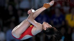 全紅嬋，巴黎奧運奪金，425.60分，10公尺女子跳水，自評50分，「我不是天才少女」(圖／路透)