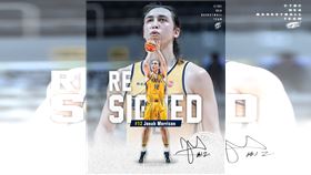 ▲新北中信特攻宣布與譚傑龍續約。（圖／新北中信特攻提供）