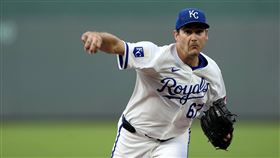 ▲第2年轉先發，皇家投手盧戈（Seth Lugo）14勝並列大聯盟勝投王。（圖／美聯社／達志影像）