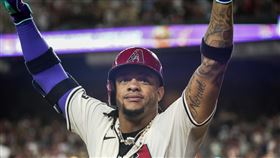 ▲馬提（Ketel Marte）帶傷上場一週最終被放入傷兵名單。（圖／美聯社／達志影像）