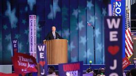 拜登全代會為賀錦麗助講美國總統拜登19日在全代會為賀錦麗助講。中央社記者石秀娟芝加哥攝 113年8月20日