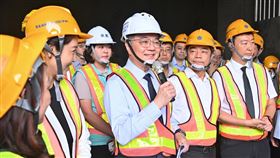 行政院長卓榮泰今（20）日視察「台鐵集集支線基礎設施改善計畫執行情形」。（圖／行政院提供)