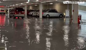 桃園,好市多,下雨,淹水,積水,停車場