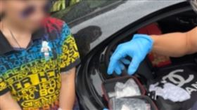 被警方鎖定的雷男，被警方搜出大量毒品。（圖／警方提供）