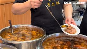 黃記滷肉飯,必比登(記者賴俊佑攝影)