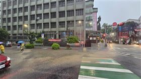 豪大雨,新北,五股國小,積水