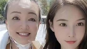 張蘭（左）與張穎穎（右）在微博上隔空互撕。（圖／翻攝自微博）