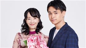 已故聲優田中敦子與其子田中光（圖／翻攝自田中光X）