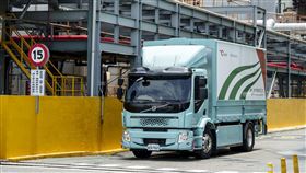 Volvo FE 電動卡車_ WRCP是第一家使用電動卡車清運重金屬汙泥的企業