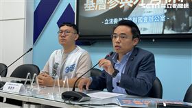 洪孟楷「安全改革別做半套，基層參與才有保障」記者會。(圖/記者陳怡潔攝影)