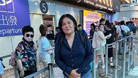 陳玉珍前往中國，爭取中客赴金門旅遊。(圖/陳玉珍提供)
