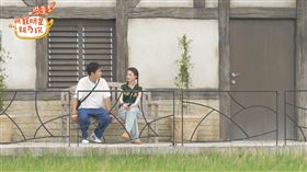 張瑞夫(左)跟曹芯瑜配對。（圖／tvbs提供）