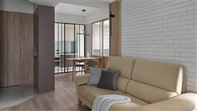 俐落明亮北歐風　小坪數空間放大視覺坪效(圖/幸福空間)