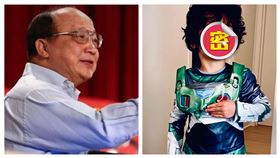 胡志強與外孫。（圖／翻攝自胡志強臉書）