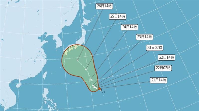 珊珊颱風最快明生成！增強中　對台影響曝