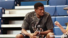 ▲PLG、T1選秀聯合體測會，鋼鐵人外籍生丹尼爾現身觀看。（圖／記者劉彥池攝影）