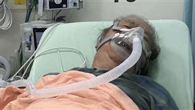 北原山貓吳廷宏去年心肌梗塞緊急送醫急救。（圖／翻攝自吳亦帆臉書）