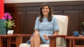 賴清德接見「美國前駐聯合國常代海莉（Nikki Haley）大使訪問團」（圖／總統府提供）