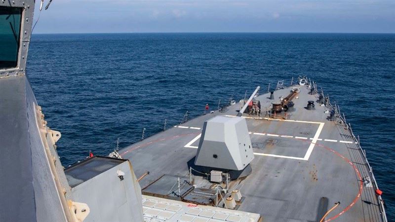 美軍驅逐艦通過台海　國防部證實曝航跡