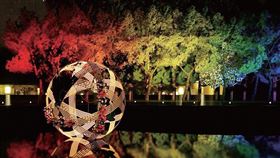 嘉義建城320週年光影藝術展！踏入桃花源般夢幻「光織影舞」
