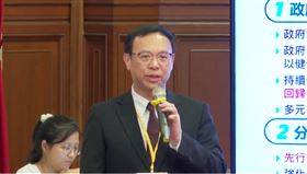 健保署長石崇良報告「健保永續改革及優化」。（圖／翻攝自總統府YT直播）